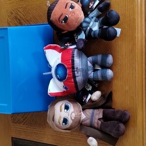 Star Wars Plush Set of Three. Lola, OBI, 3RD Sister